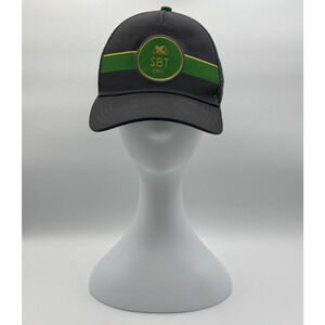 Boco Gear World Class Gravel Race SBT GRVL Finisher Trucker Hat, Green & Grey